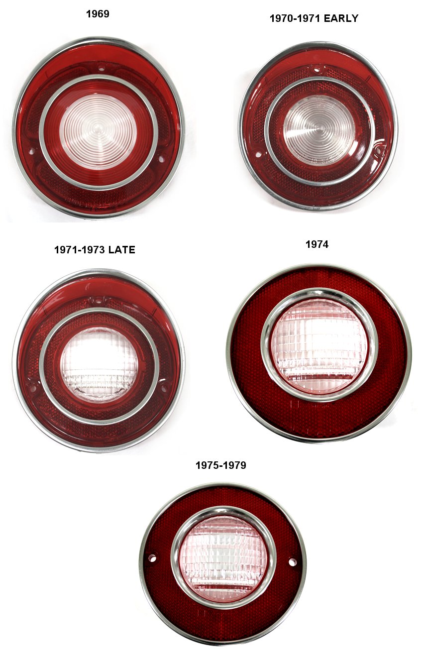 1969-1979 C3 Corvette Backup Lenses - RPIDesigns.com